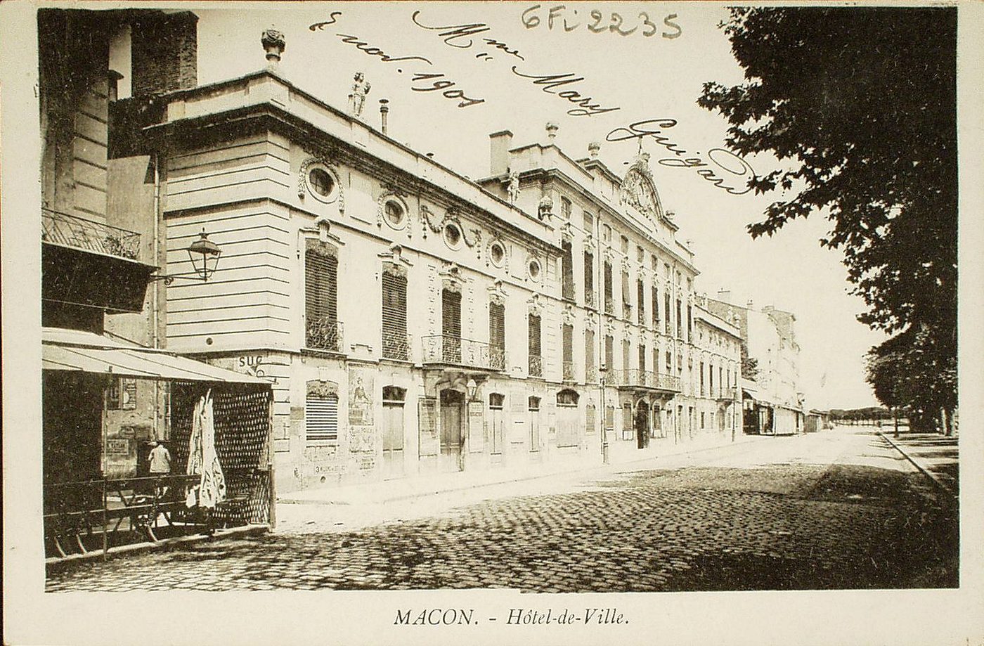 Mâcon. Hôtel de ville.