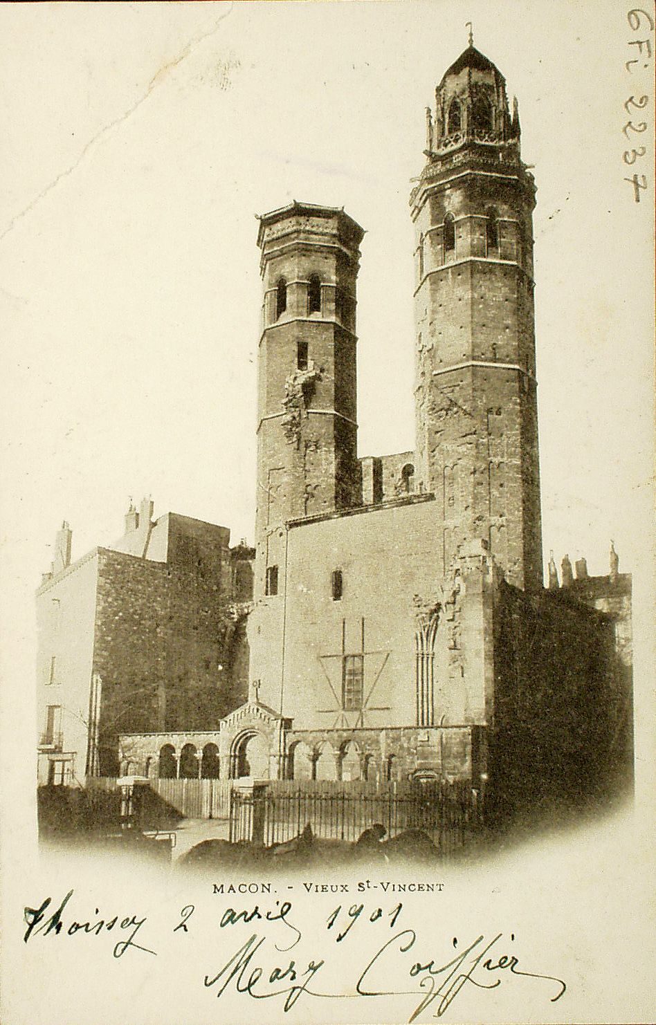 Mâcon. Vieux Saint-Vincent.