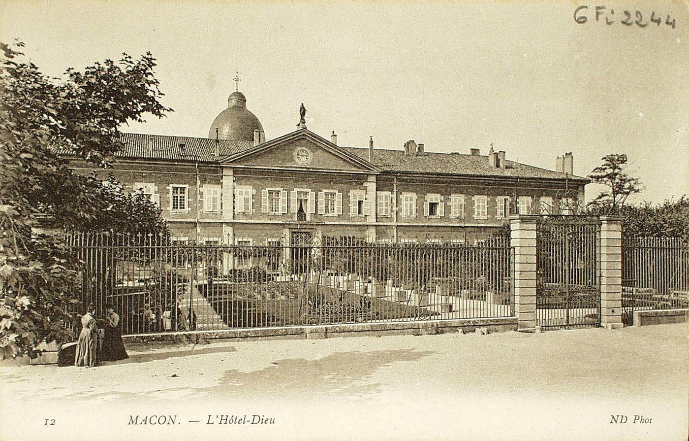 Mâcon. L'hôtel-Dieu.