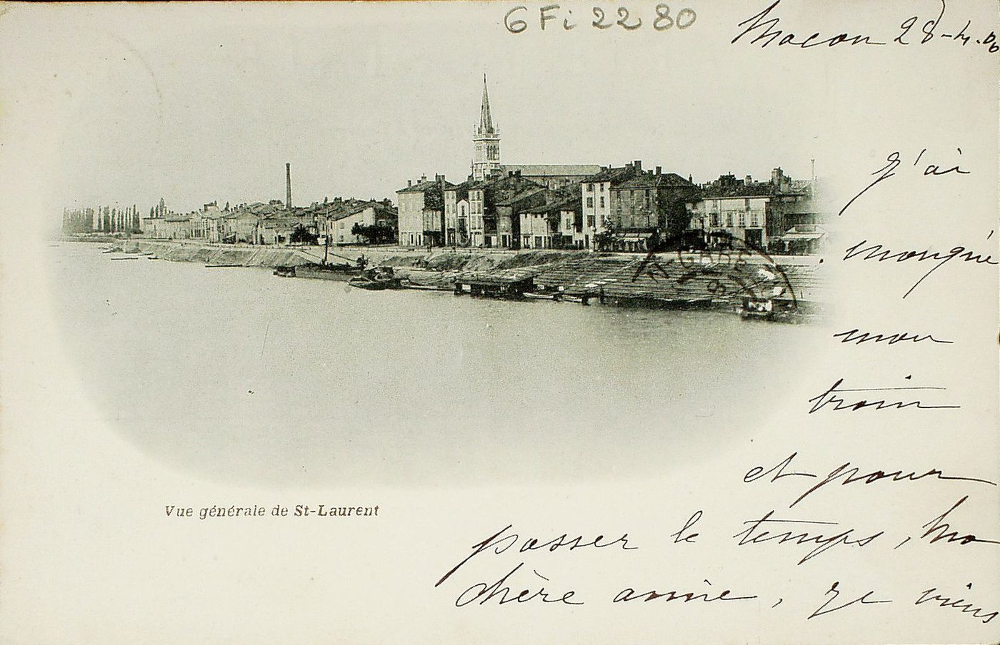 Vue générale de Saint-Laurent.