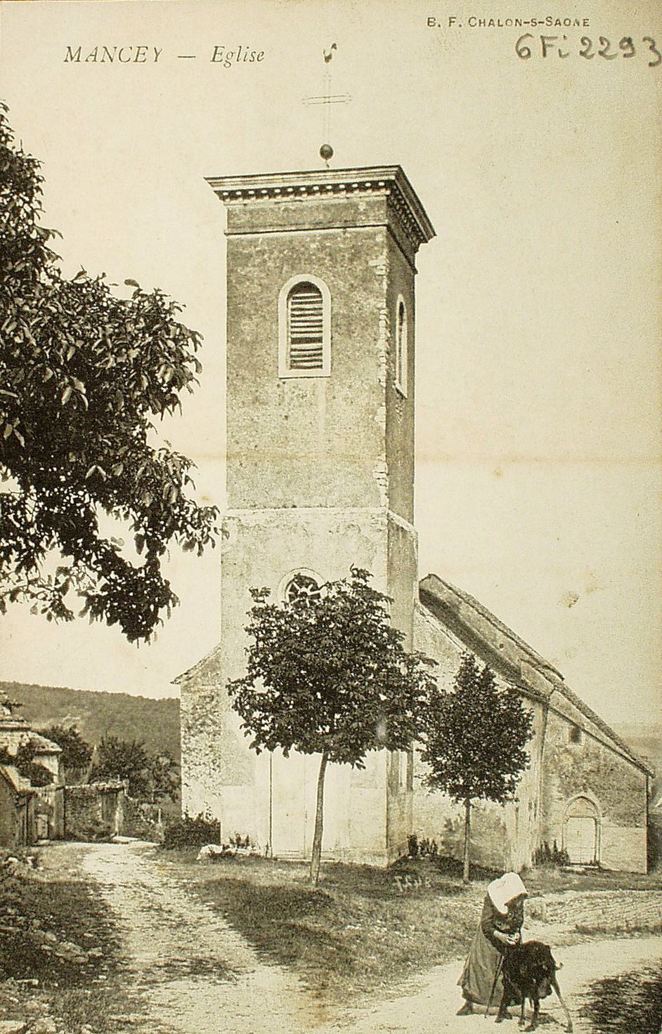 Mancey. Eglise.