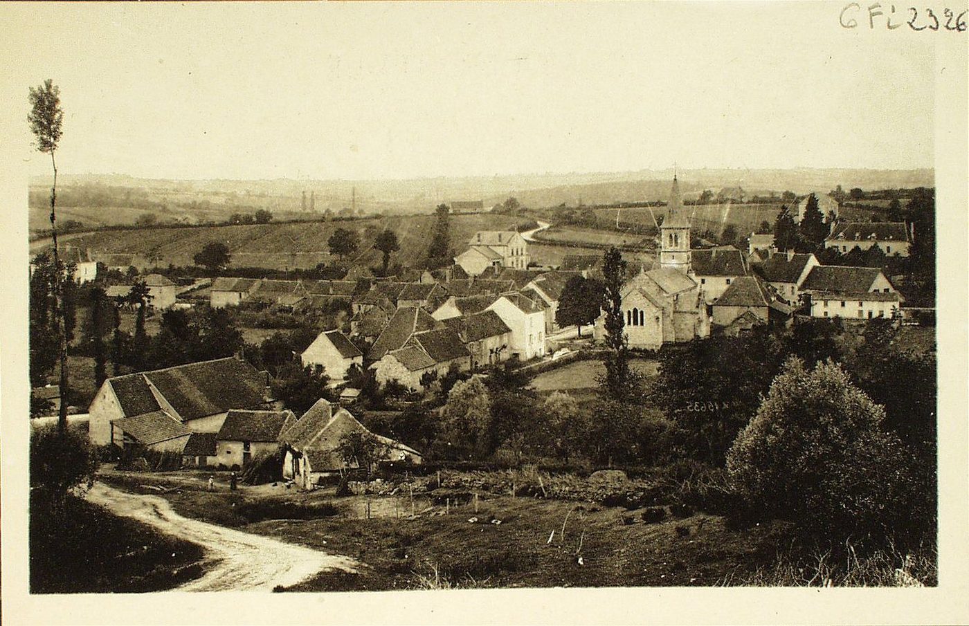 Marizy. Vue générale.