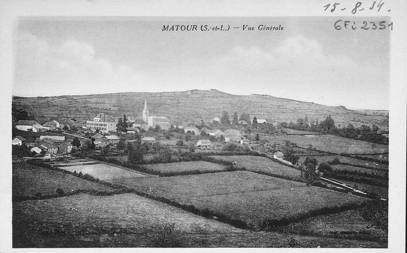 Matour. Vue générale.
