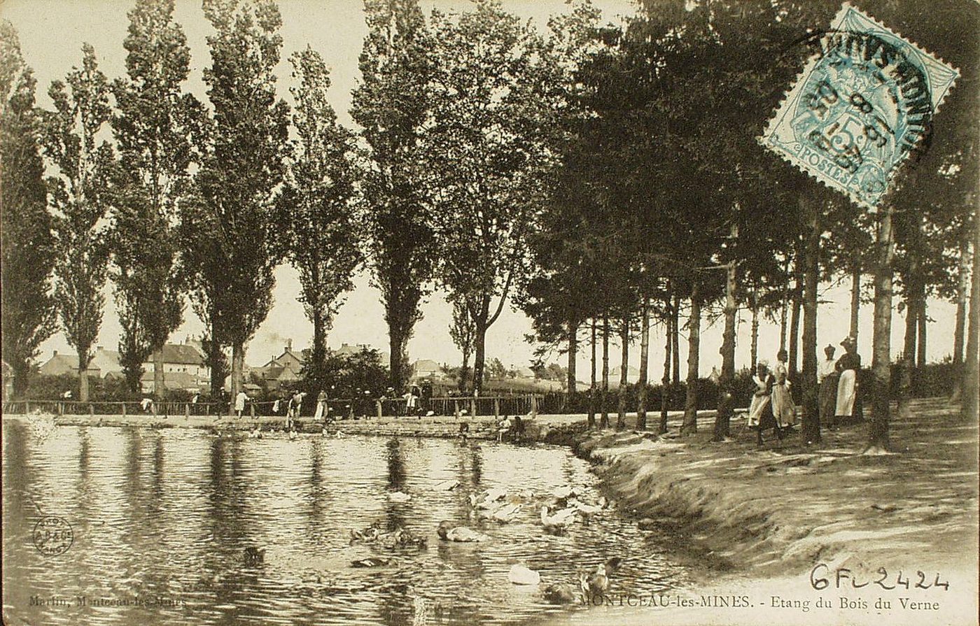 Montceau-les-Mines. Etang du Bois-du-Verne.