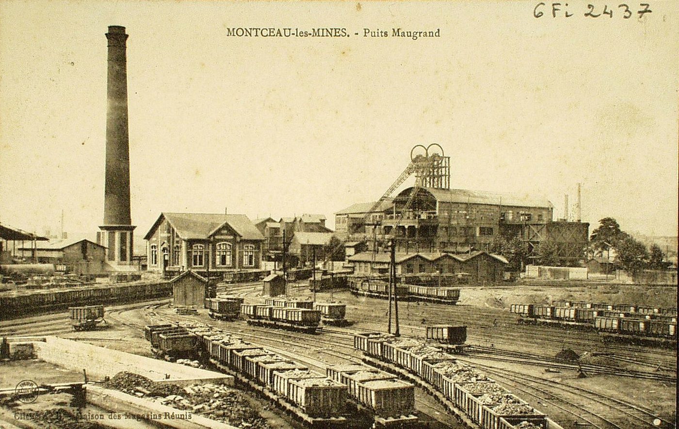 Montceau-les-Mines. Puits Maugrand.
