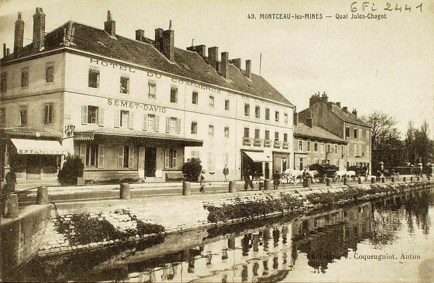 Montceau-les-Mines. Quai Jules Chagot.
