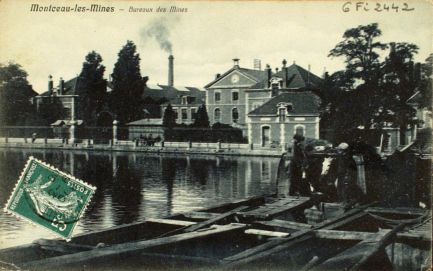 Montceau-les-Mines. Bureaux des mines.