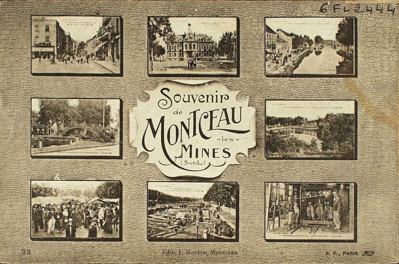 Souvenir de Montceau-les-Mines.
