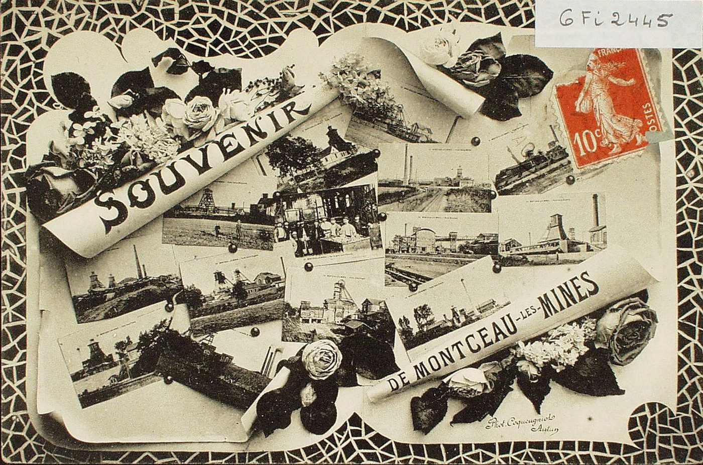 Souvenir de Montceau-les-Mines.