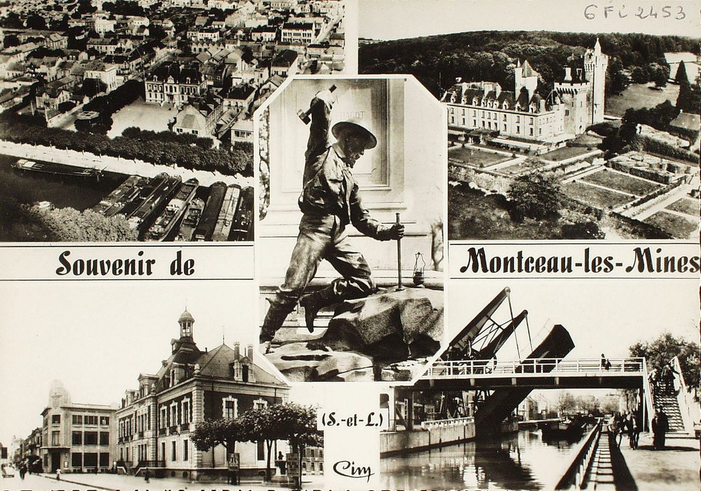 Souvenir de Montceau-les-Mines.