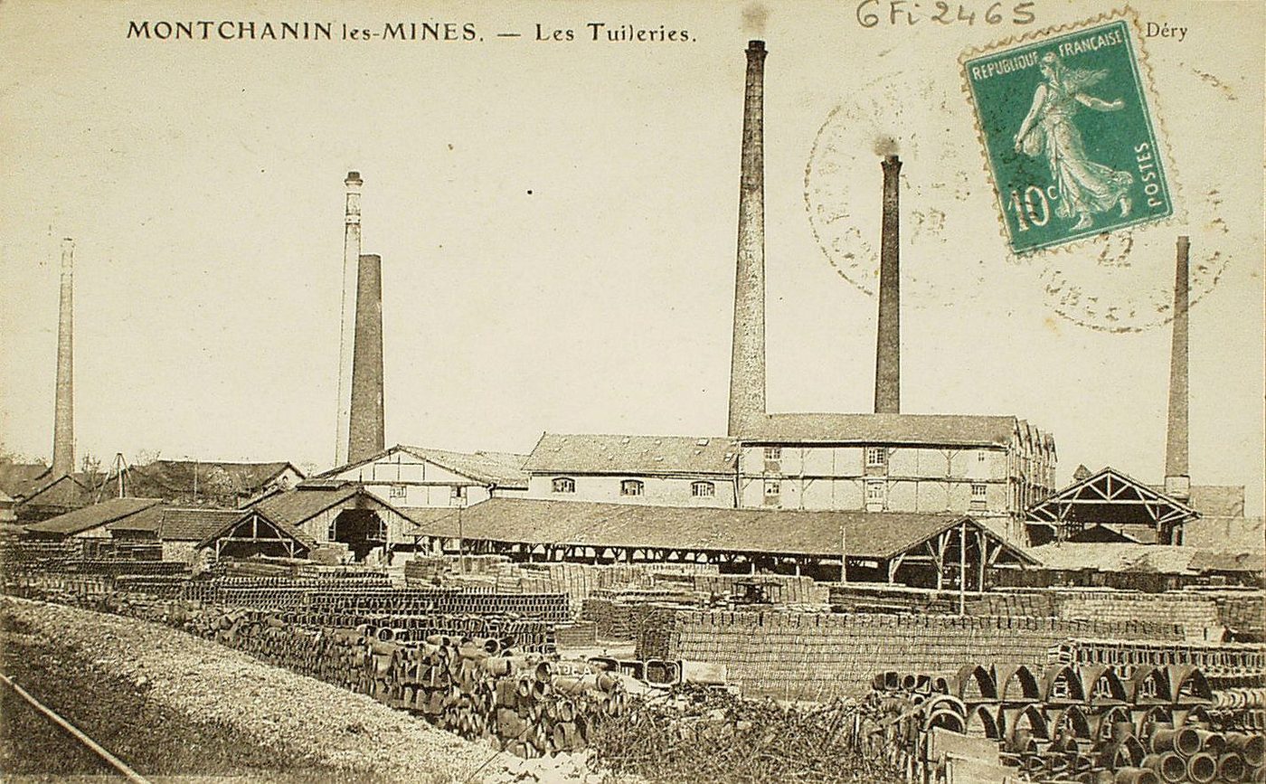 Montchanin-les-Mines. Les tuileries.