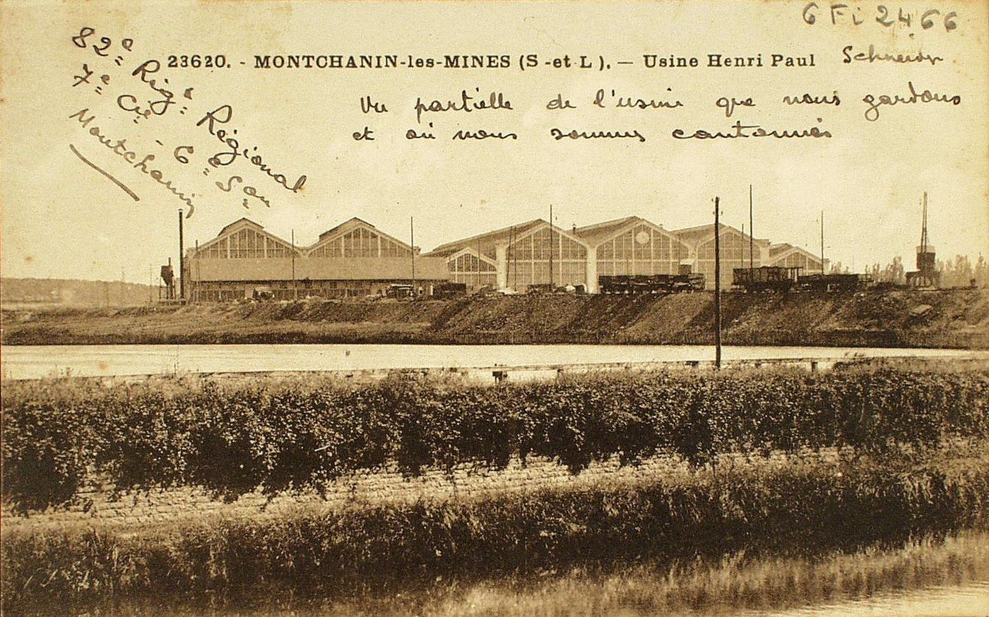 Montchanin-les-Mines. Usine Henri Paul.