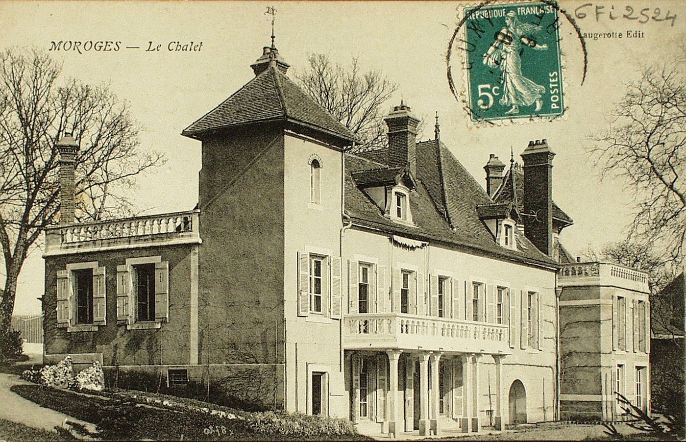 Moroges. Le chalet.
