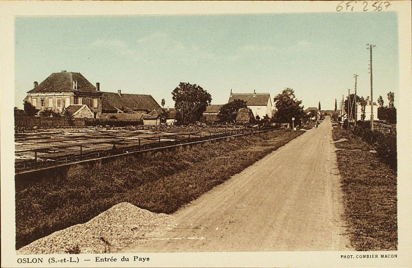 Oslon. Entrée du pays.