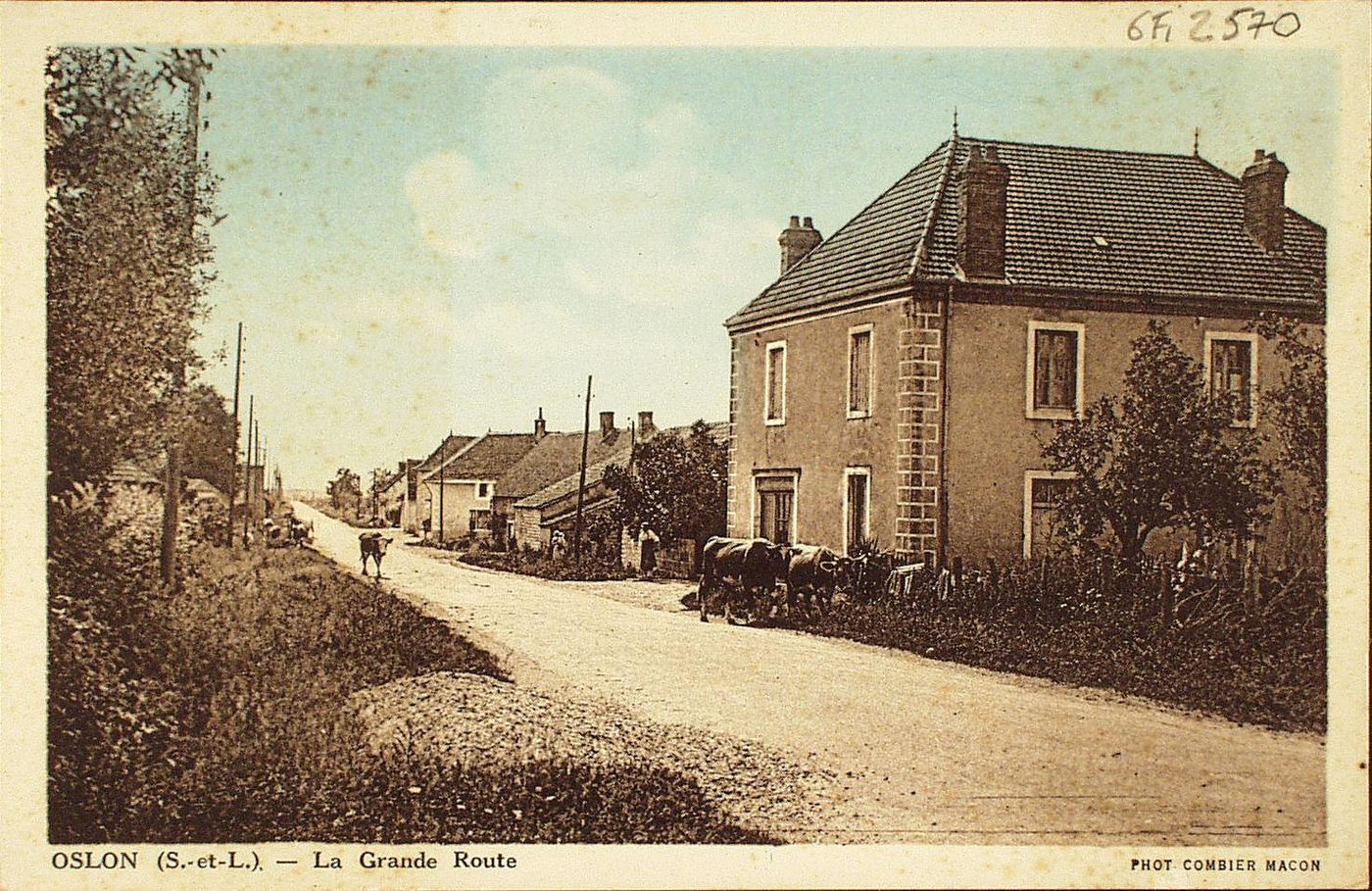 Oslon. La grande route.