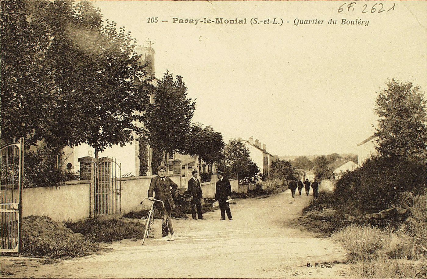 Paray-le-Monial. Quartier du Bouléry.