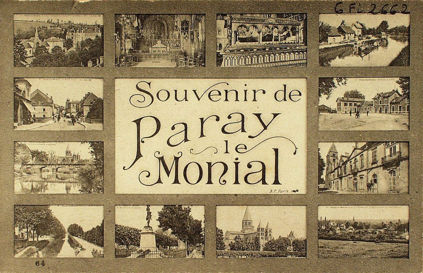 Souvenir de Paray-le-Monial.