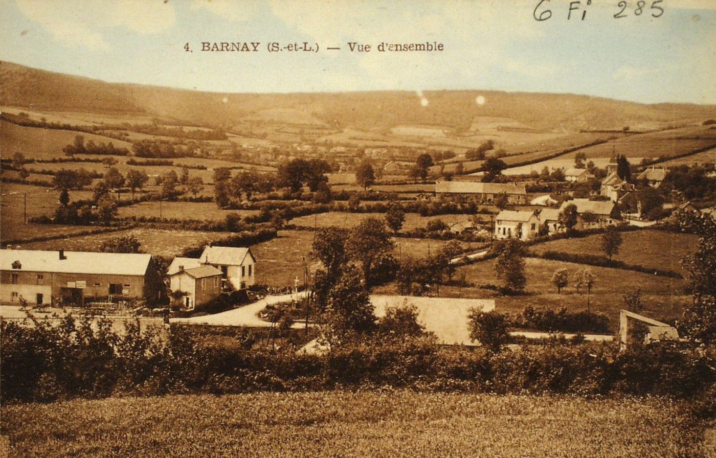 Barnay. Vue d'ensemble.