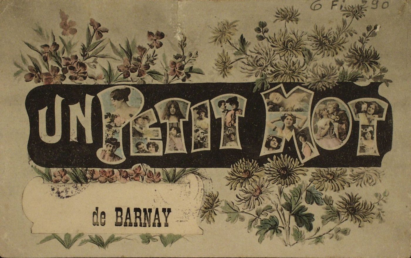 Un petit mot de Barnay.
