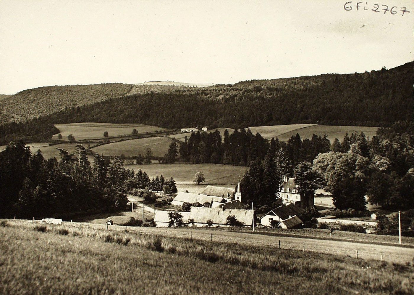 La Petite-Verrière. Vue panoramique.