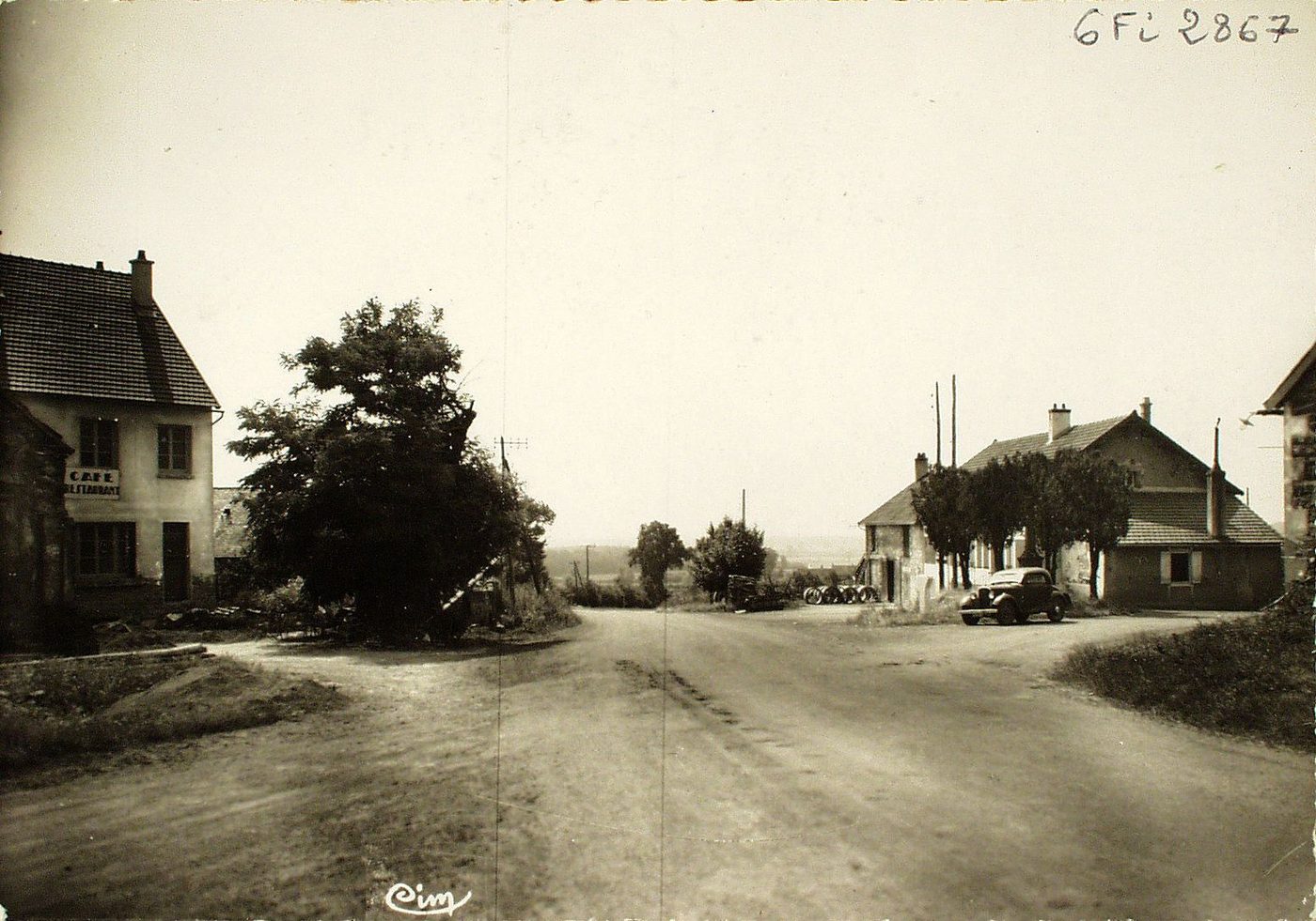 Reclesne. La Croix de Mission.
