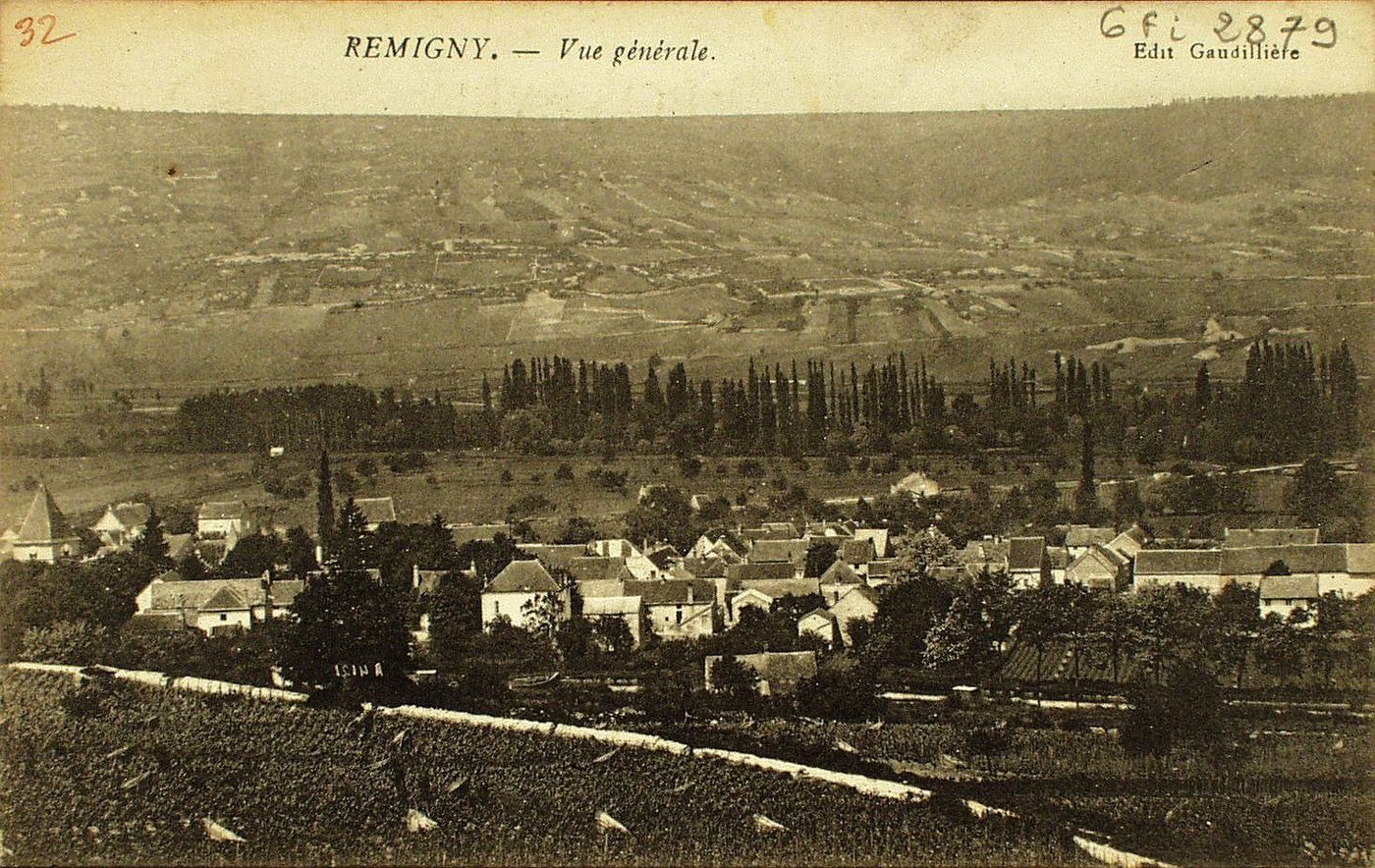 Remigny. Vue générale.