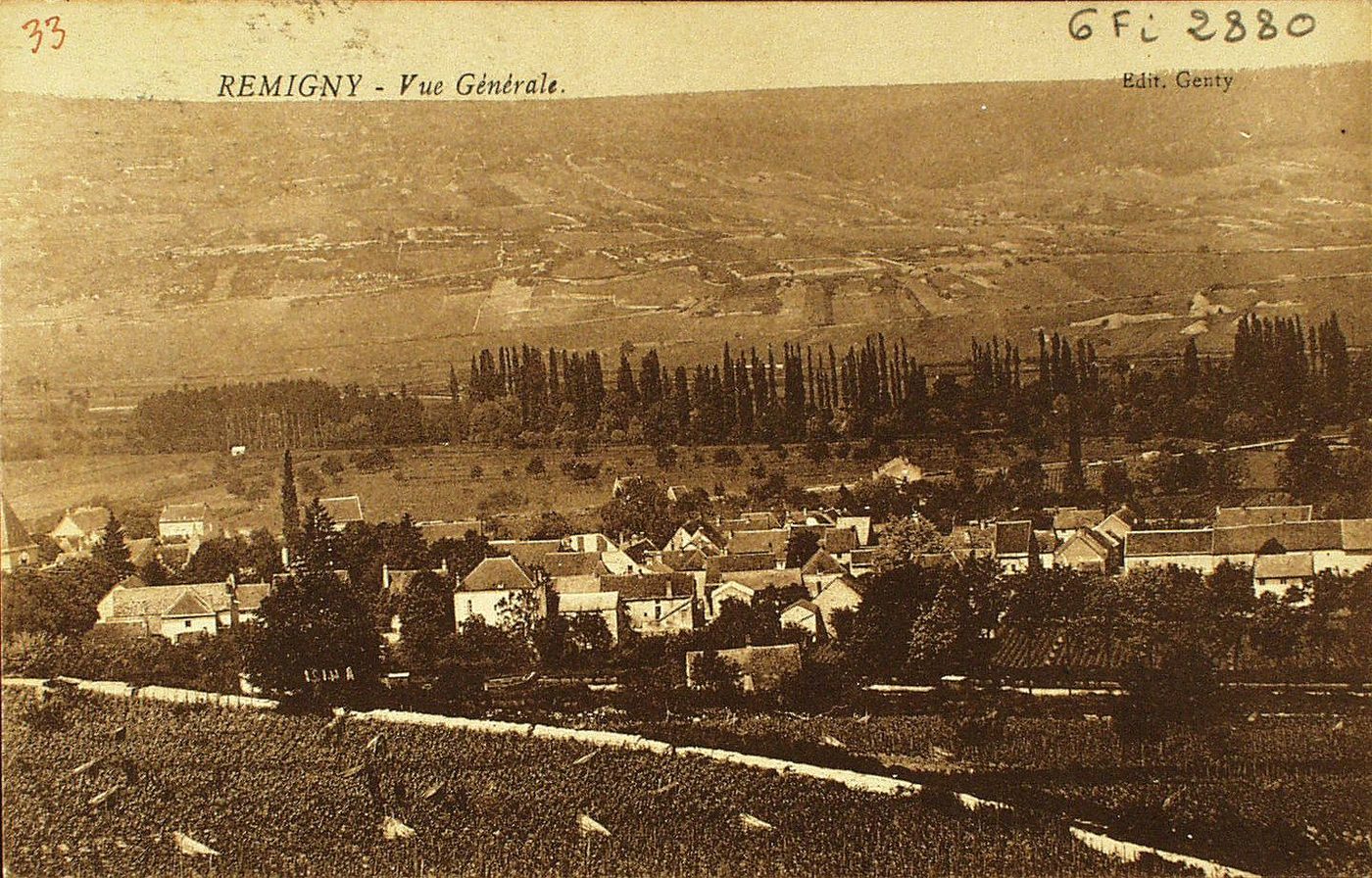 Remigny. Vue générale.