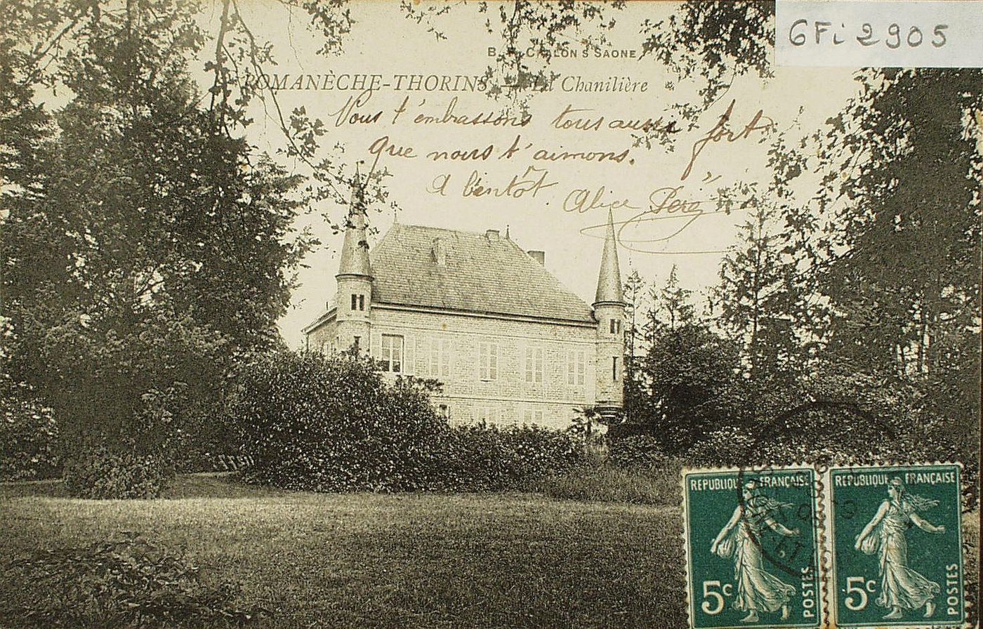 Romanèche-Thorins. La Chanilière.