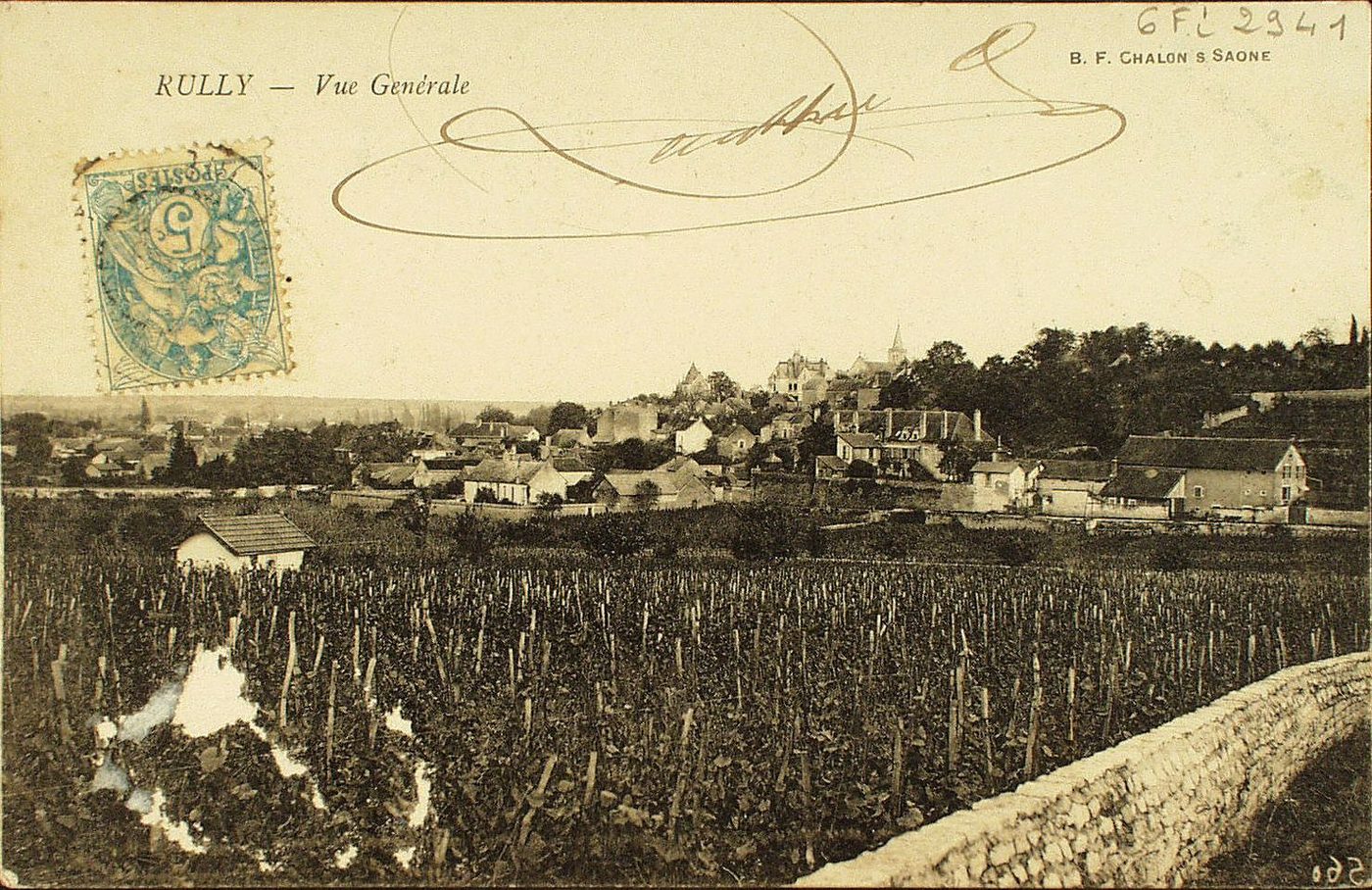 Rully. Vue générale.