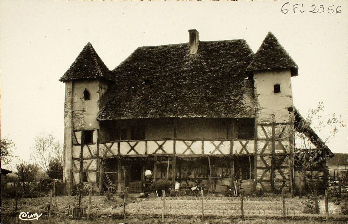 Sagy-en-Bresse. La vieille maison.
