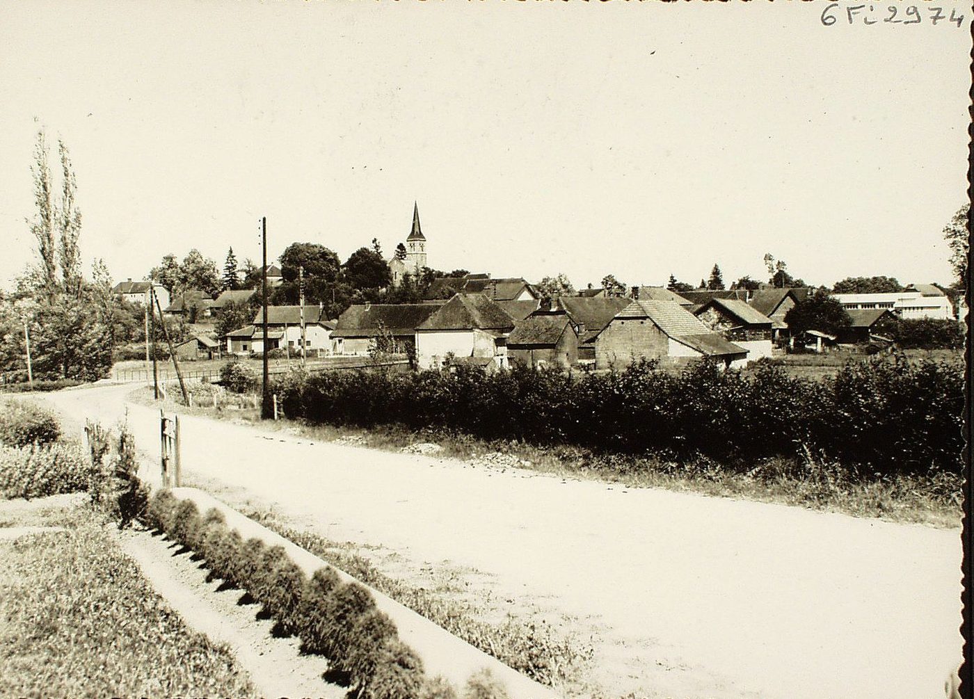 Saillenard. Vue générale.
