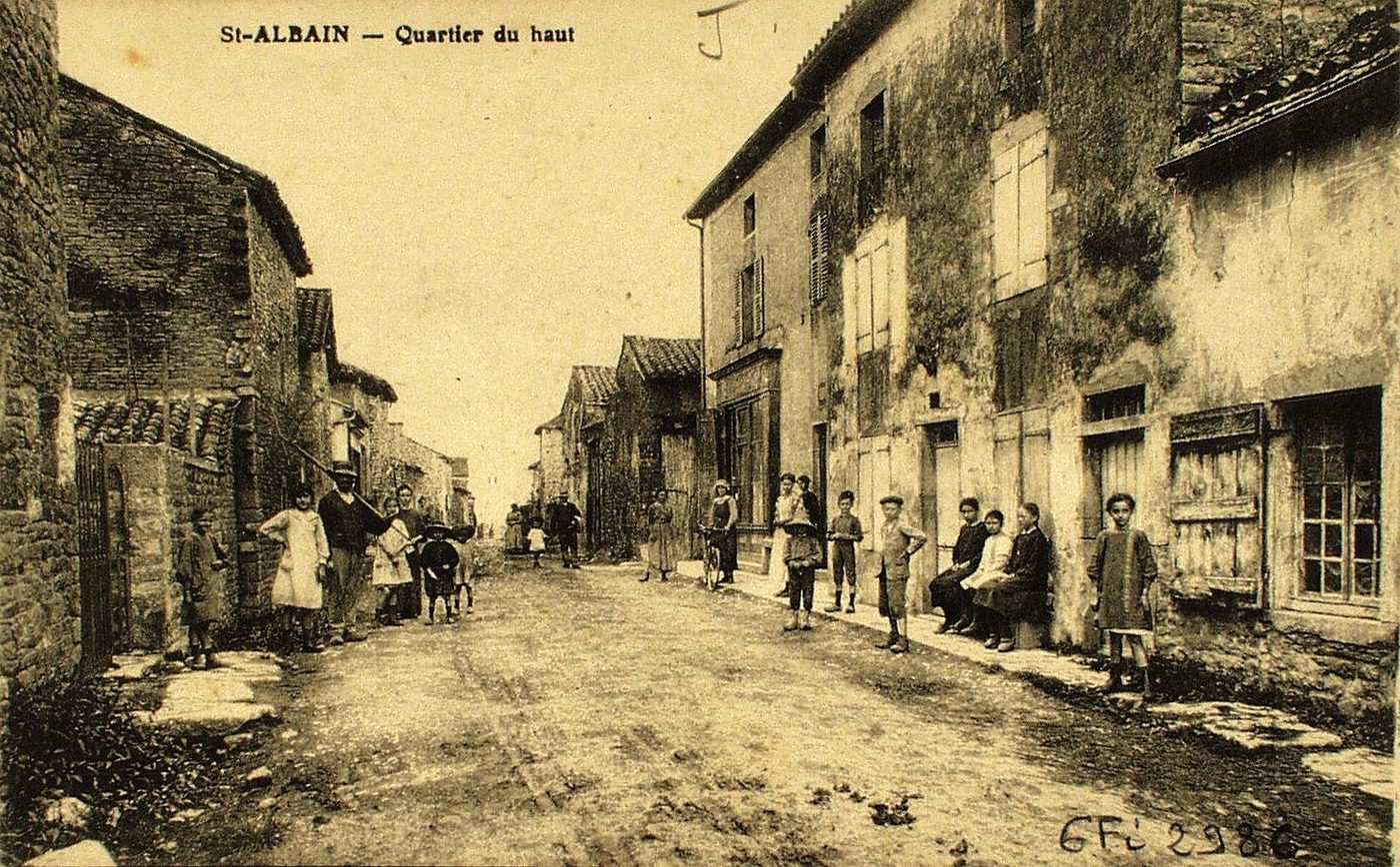 Saint-Albain. Quartier du Haut.