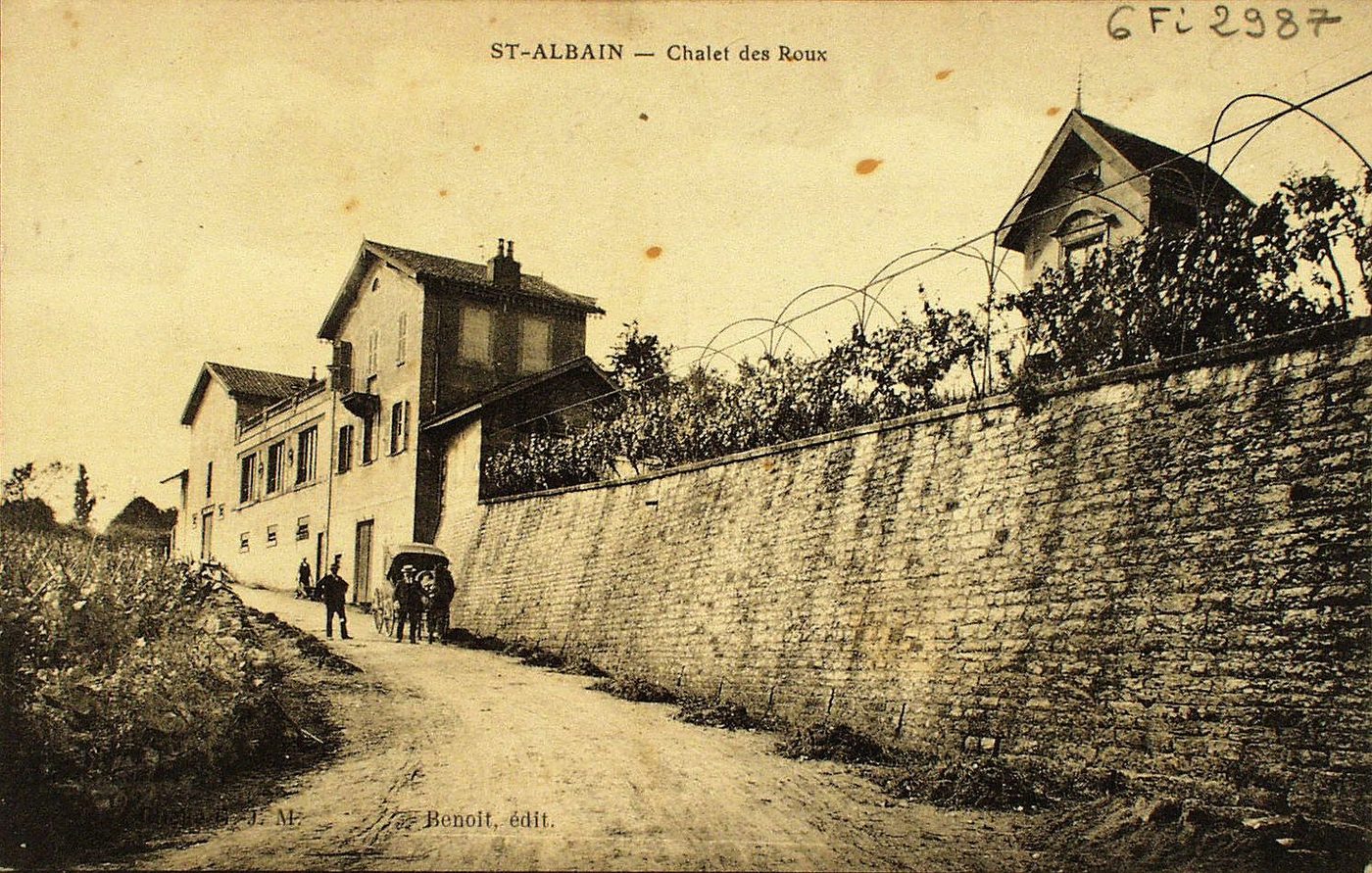 Saint-Albain. Chalet des Roux.