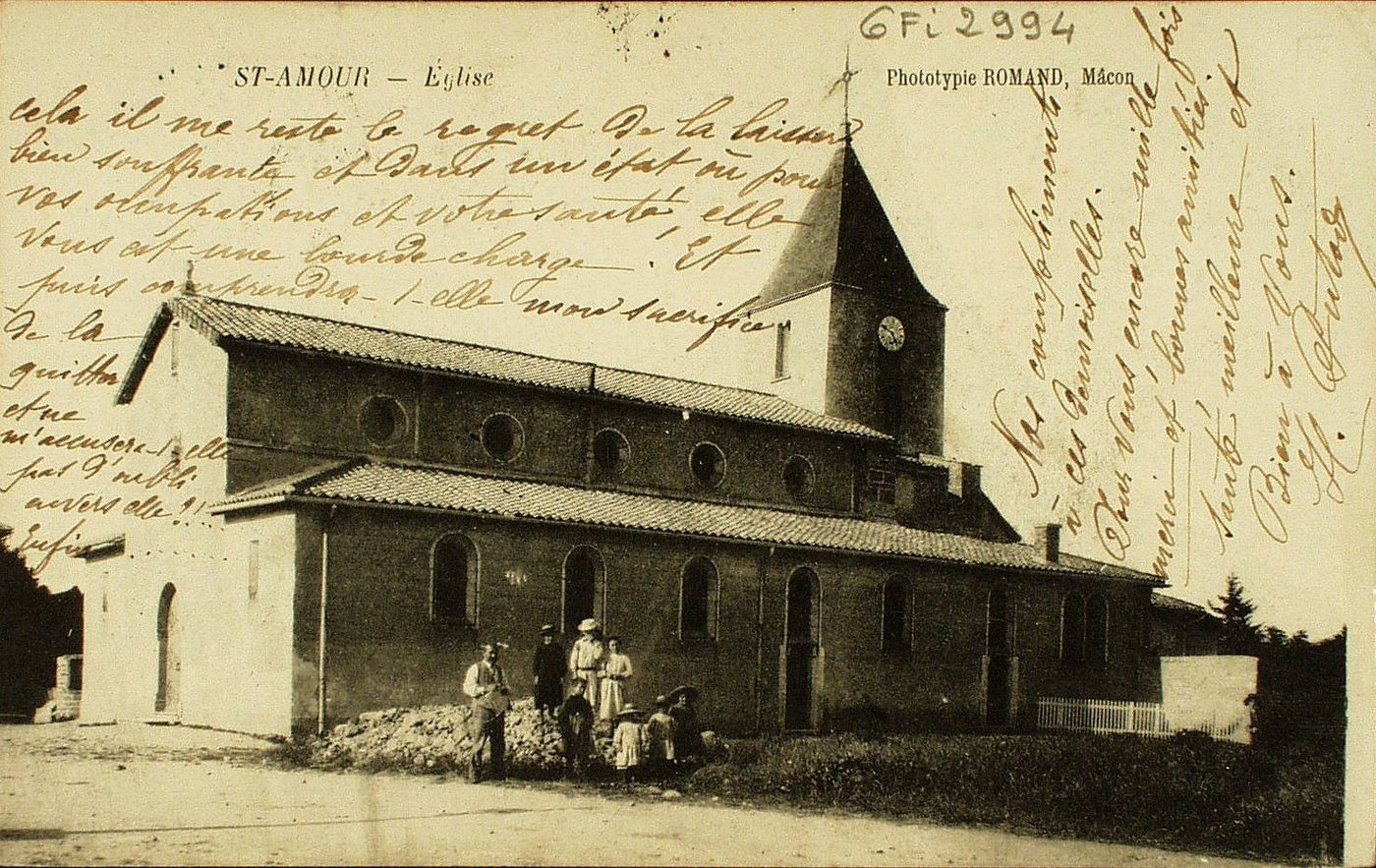 Saint-Amour. Eglise.