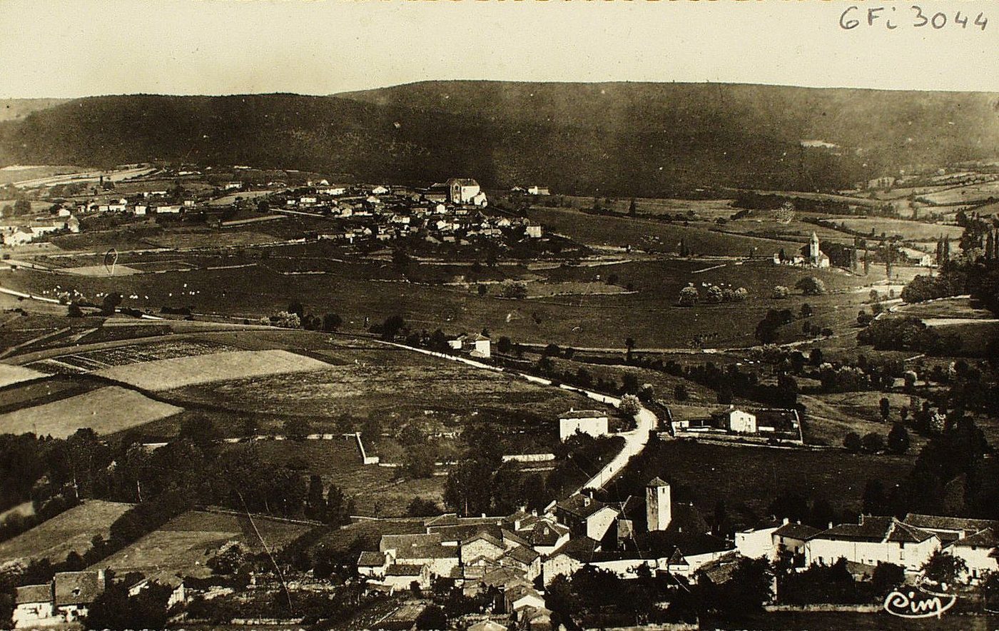 Sainte-Cécile-la-Velouze. Vue générale.