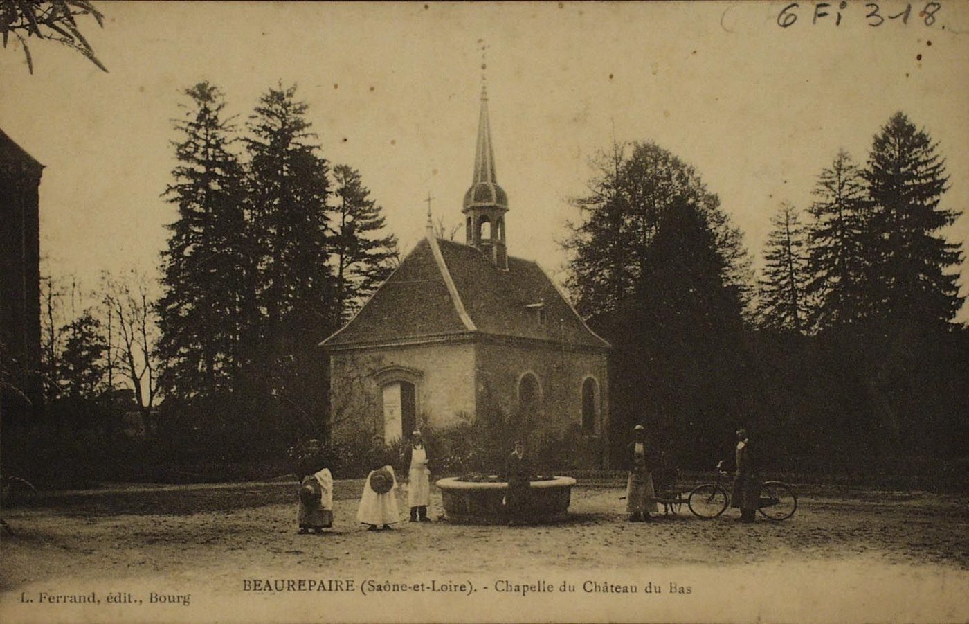 Beaurepaire. Chapelle du château du bas.