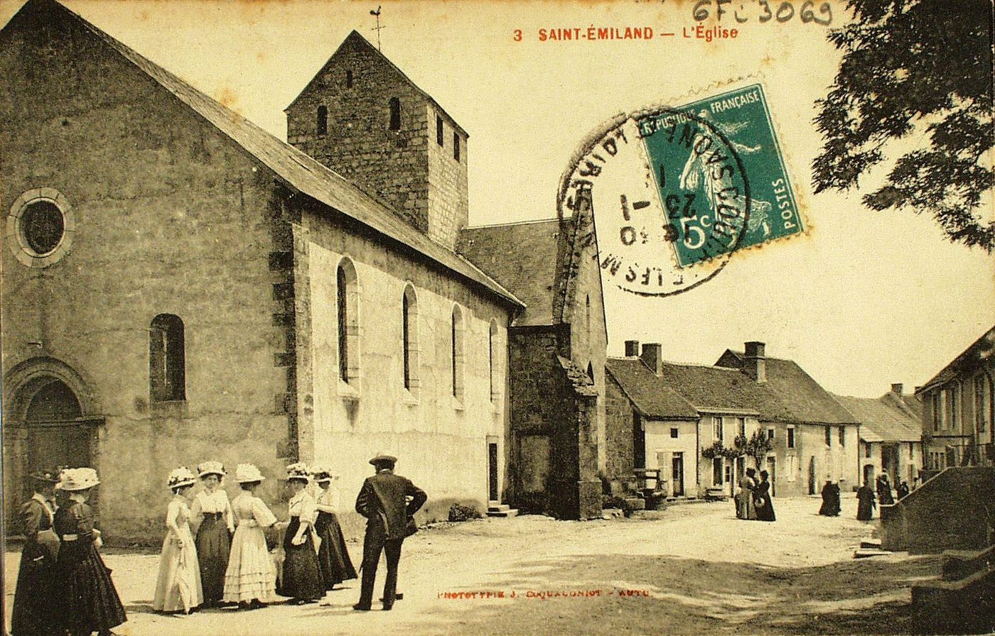 Saint-Emiland. L'église.