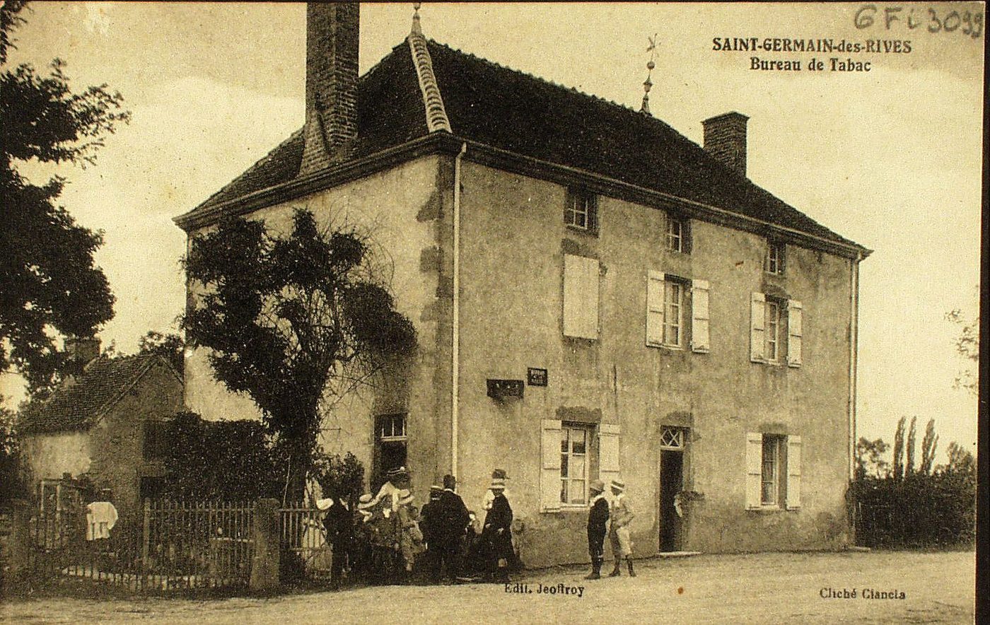Saint-Germain-des-Rives. Bureau de tabac.