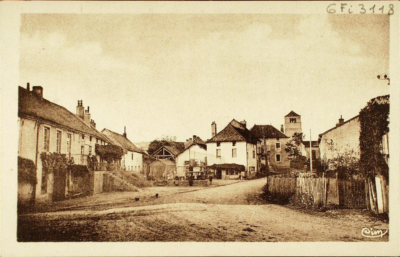 Sainte-Hélène. La place.