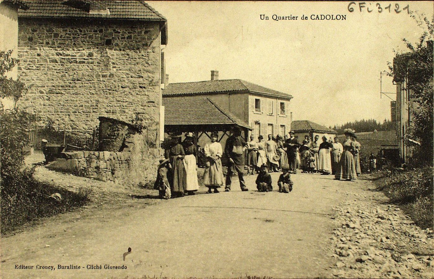 Un quartier de Cadalon.