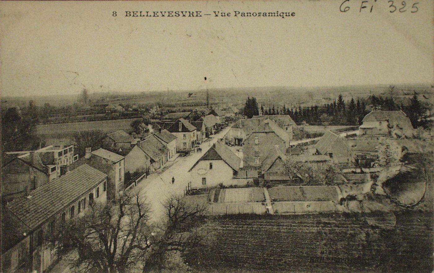 Bellevesvre. Vue panoramique.