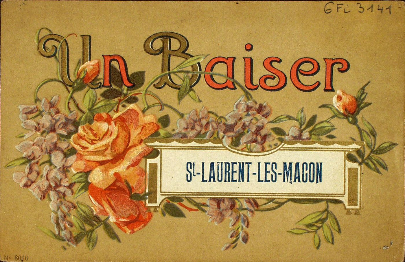 Saint-Laurent-lès-Mâcon, un baiser.