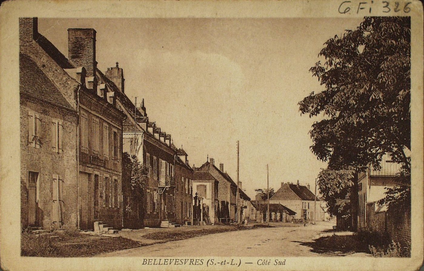 Bellevesvre. Côté sud.
