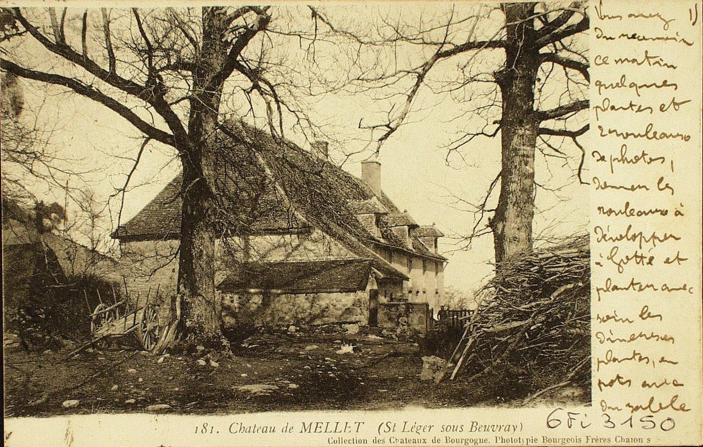 Château de Mellet (Saint-Léger-Sous-Beuvray).