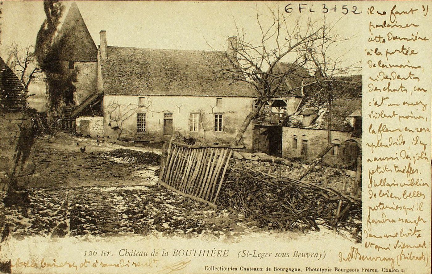 Château de la Bouthière (Saint-Léger-sous-Beuvray).