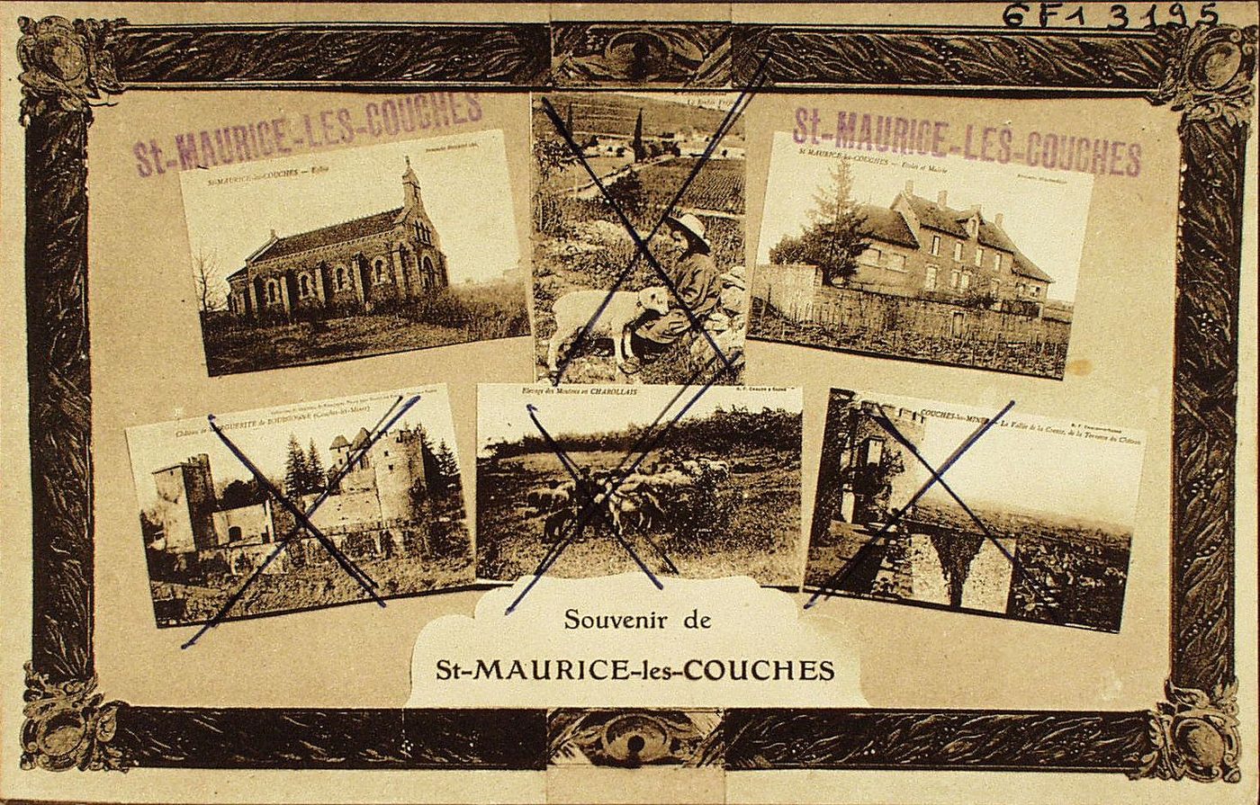 Souvenir de Saint-Maurice-lès-Couches.