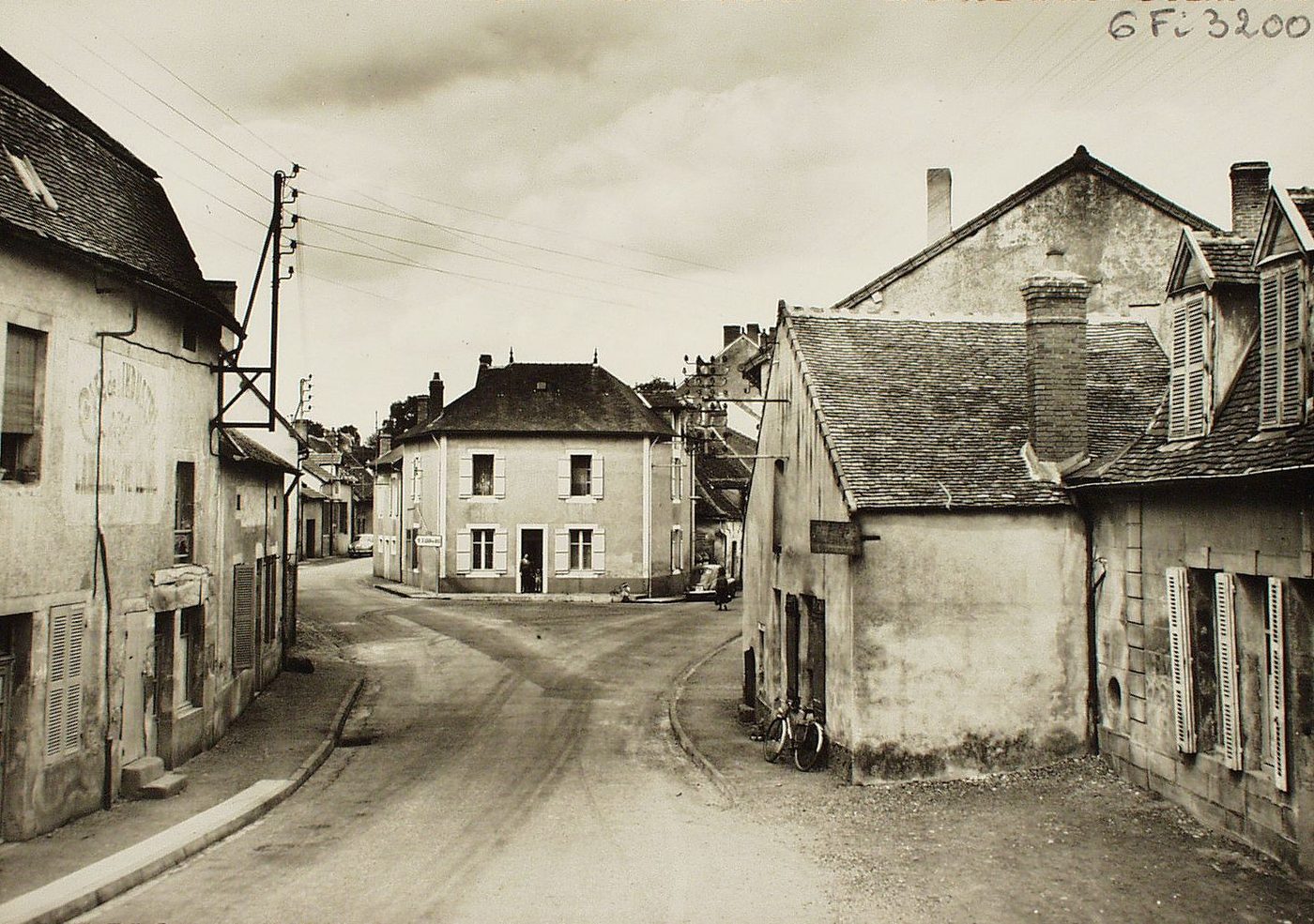Saint-Pantaléon. Le bourg.