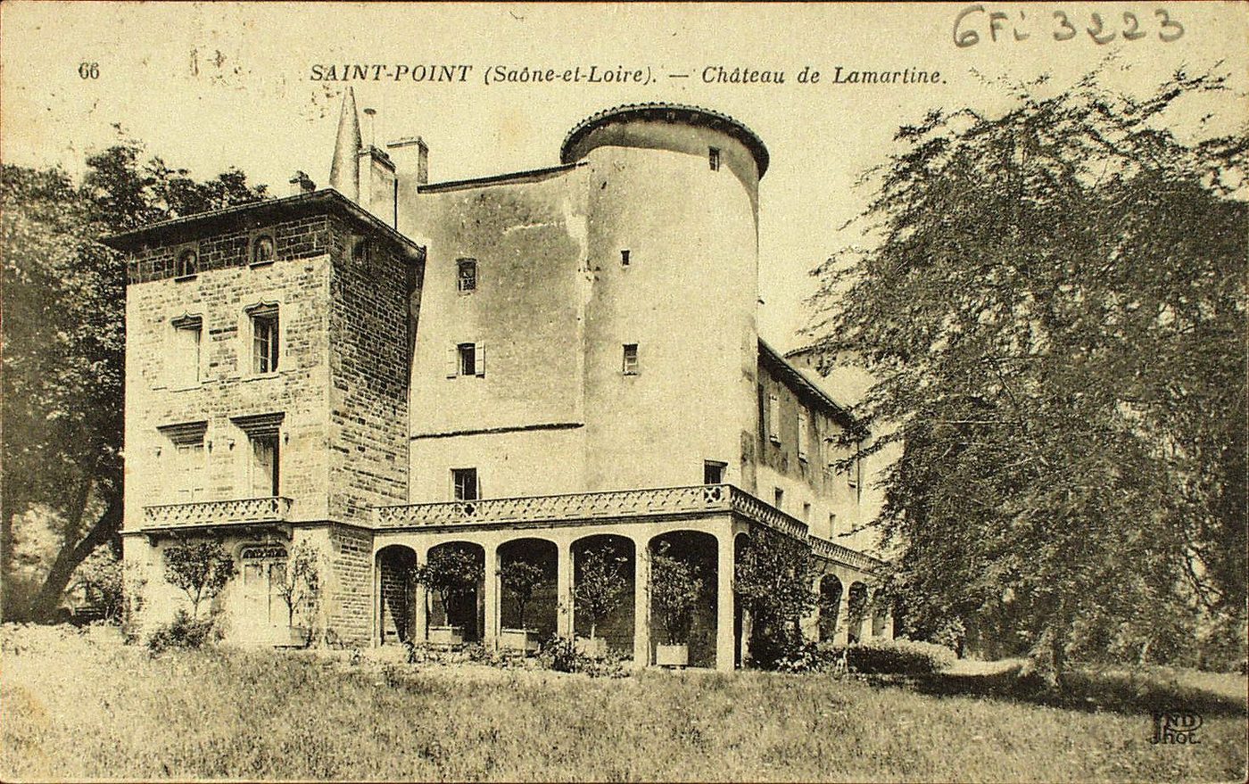 Saint-Point. Château de Lamartine.