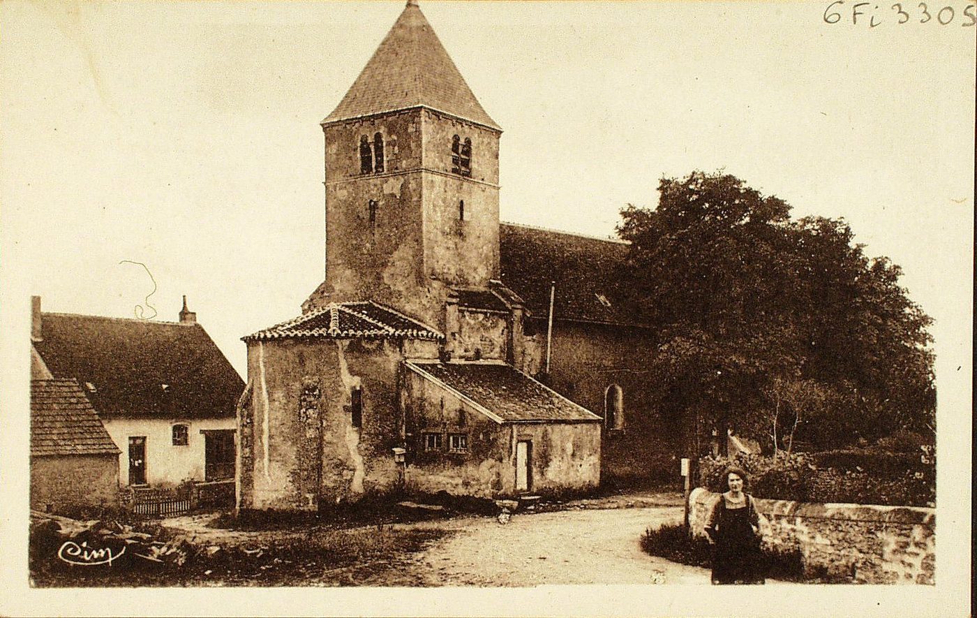 Saint-Romain-sous-Versigny. L'église.