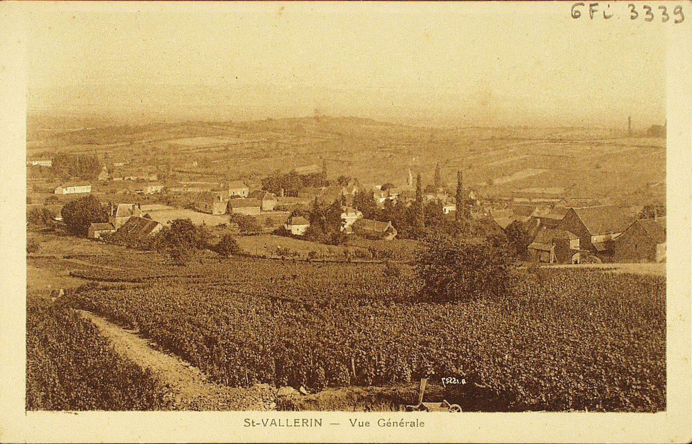 Saint-Vallerin. Vue générale.